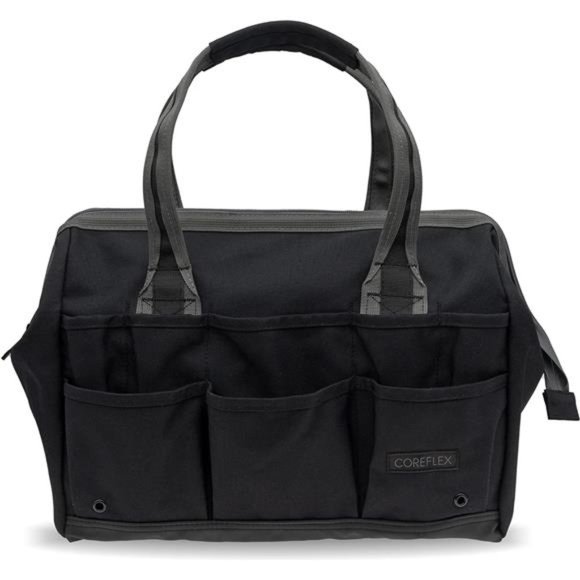 14inch Wide-Mouth Tool Bag, Multiple Purpose - Heavy Duty 900D Polyester (black) - Picture 1 of 7